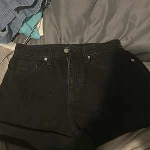 Women’s Wild Fable (target) Jean Shorts ( black) size 0/25 regular NEVER WORN!!